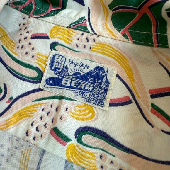 Sun Surf Tokyo x Beams Plus Vintage Style Hawaiian Shirt Small - Picture 6 of 10